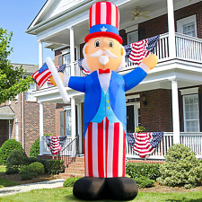 12FT Independence Day 4Th of July Inflatable Outdoor Decoration Yard Lawn Decor picture