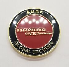 HTF Bill and Melinda Gates Foundation BMGF Global Security Challenge Coin 1.5