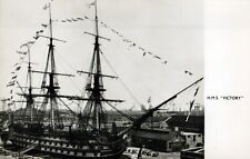 RPPC - Ship HMS Victory. United Kingdom Warship. Unposted Glossy Postcard picture