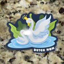 DUTCH Bros BROTHERS Rare STICKER Mother’s DAY Mom MAY 2024 SWAN Baby CROWN picture