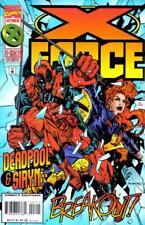 X-Force #47 (with card) VF; Marvel | Overpower - Deadpool & Siryn - we combine s picture