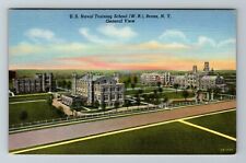 Bronx NY-New York City Naval Training School General View  Vintage Postcard picture