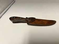 DH Russell survival/hunting belt knife 1964, original sheath; great condition picture