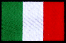 Italy Flag Patch Italian Embroidered Iron Sew On souvenir EU picture