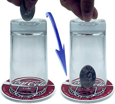 Coin through Glass Magic Trick for Adults - Must-Have Close-Up Gimmick for Party picture