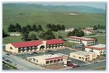 c1950's Carriage Inn Motel, San Simeon California CA Vintage Unposted Postcard picture