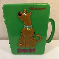 SCOOBY-DOO KIDS LUNCH TACKLE 3D BOX BY SHAKESPEARE GREEN RARE CIRCA 2001 FREE S/ picture