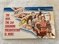 1940s Postcard Cinerama Holiday from Warner Theatre in Hollywood, California picture