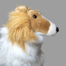 Collie Dog Plush Toy SKM Enterprises Vtg 17
