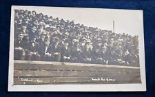 Rare Vintage RPPC Real Photo Postcard 1900s Crowd At Spprts Event K21 picture
