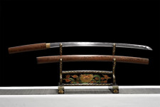 Hard Rosewood Katana,Handmade Stick Sword,Real Japanese Samurai Sword picture