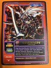 2005 Digimon CCG DM-248 Gaiomon 1st Edition Operation-X Rare Gold Text NM picture