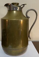 Vintage Standard Brass Thermal Pitcher-Made in Italy picture