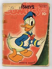 Walt Disney's Comics and Stories #1 PR 0.5 1940 picture
