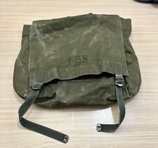 Vintage USFS FSS Green Canvas Backpack Bag picture