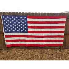 Huge American Flag by Valley Forge Cotton Flag Co 5' x 9' * 50 Stitched Stars picture