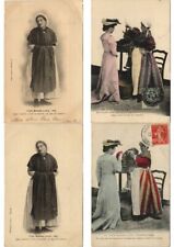 MARSEILLE (DEP 13) FRANCE FISH SELLERS with DUPLICATES 85 Vintage PC. (L3721) picture