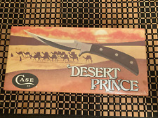 Rare Factory Sealed NOS 1980s CASE XX Desert Prince Fixed Blade Knife & Sheath picture