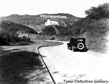 1920s View of the Hollywood (Land) Sign - Historic Photo Print picture