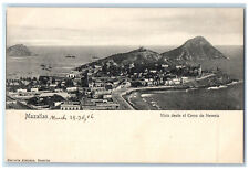 1906 View from Cerro De Neveria Mazatlan Sinaloa Mexico Unposted Postcard picture