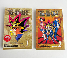 Yu-Gi-Oh Shonen Jump Graphic Novel Vol 1 & 2 Excellent Condition picture