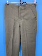 Vtg Korean War Pants Small Green M-1951 US Army Field Trouser Wool OG-108 Belted picture