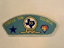 Circle Ten 10 CSP SA-9 Error Patch/Yel Letters - 1 of 107 - Book Value $600-$650 picture