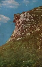 Postcard Old Man Of Mountains Formed In Ice Age Franconia Notch NH picture
