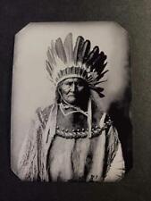 Sixth-Plate Native American Indian Jeronimo Tintype C2416RP picture