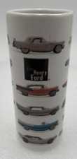 The Henry Ford Shot Glass 17 Classic Cars Mustang Fairlane Custom Thunderbird picture
