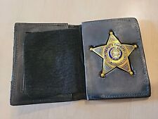 Real Vintage Mahoning County Ohio Sheriff’s Badge With Wallet picture