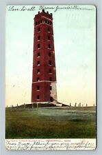 Haverhill MA-Massachusetts Tilton's Tower Silver Hill, c1907 Vintage Postcard picture