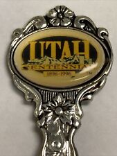 Utah Centennial 1896-1996 Vintage Souvenir Spoon Collectible picture