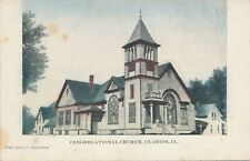 CLARION IA - Congregational Church Postcard picture