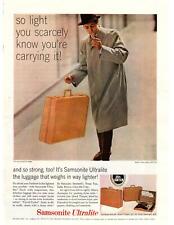 1957 Samsonite Streamlite Ultralite Briefcase Shwayder Bros. Denver CO Print Ad picture