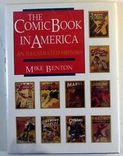 The Comic Book In America An Illustrated History HC 1989 Mike Benton 1st Print picture