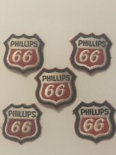 Set Of 5 Vintage Phillips 66 patch jacket Hat Route Cars Oil Gas Mother Road picture