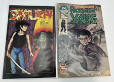 Samurai no 8 and House of Yang no 2 Aircel and Modern Comics 1986 and 1978 picture