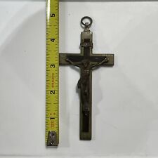 Important Antique Catholic Reliquary Pectoral Crucifix Vintage picture