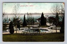Seattle WA-Washington, Leschi Park, Antique Vintage Souvenir Postcard picture