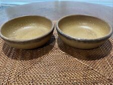 Set Of 2 Vintage McCoy Nelson Stoneware Canyon Mesa Cereal Bowls picture
