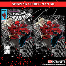 [2 PACK] AMAZING SPIDER-MAN #30 UNKNOWN COMICS KAARE ANDREWS EXCLUSIVE VAR (07/2 picture