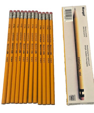 12 NOS Vintage Faber Castell Mongol 482 No. 2 Writing Pencils picture