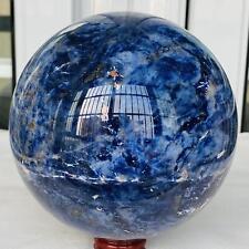 3740g Blue Sodalite Ball Sphere Healing Crystal Natural Gemstone Quartz Stone picture