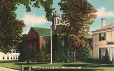 Postcard MA Plymouth Mass Plymouth Memorial Building Linen Vintage PC G1854 picture