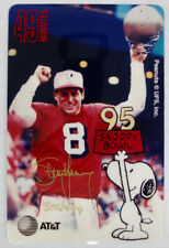 Original 1995 Steve Young Signed/Numbered Oversized Phone Card w/2 COA’s picture