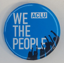 Vintage ACLU We the People Pinback Button picture