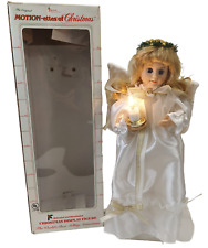 Vintage 1990 Telco CHRISTMAS ANGEL The Originals MOTION-ettes SEE VIDEO picture