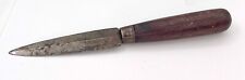Antique hand made dagger double edged blade picture