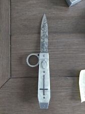 Coffin handle knife TF-595WP picture